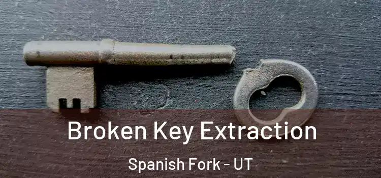 Broken Key Extraction Spanish Fork - UT